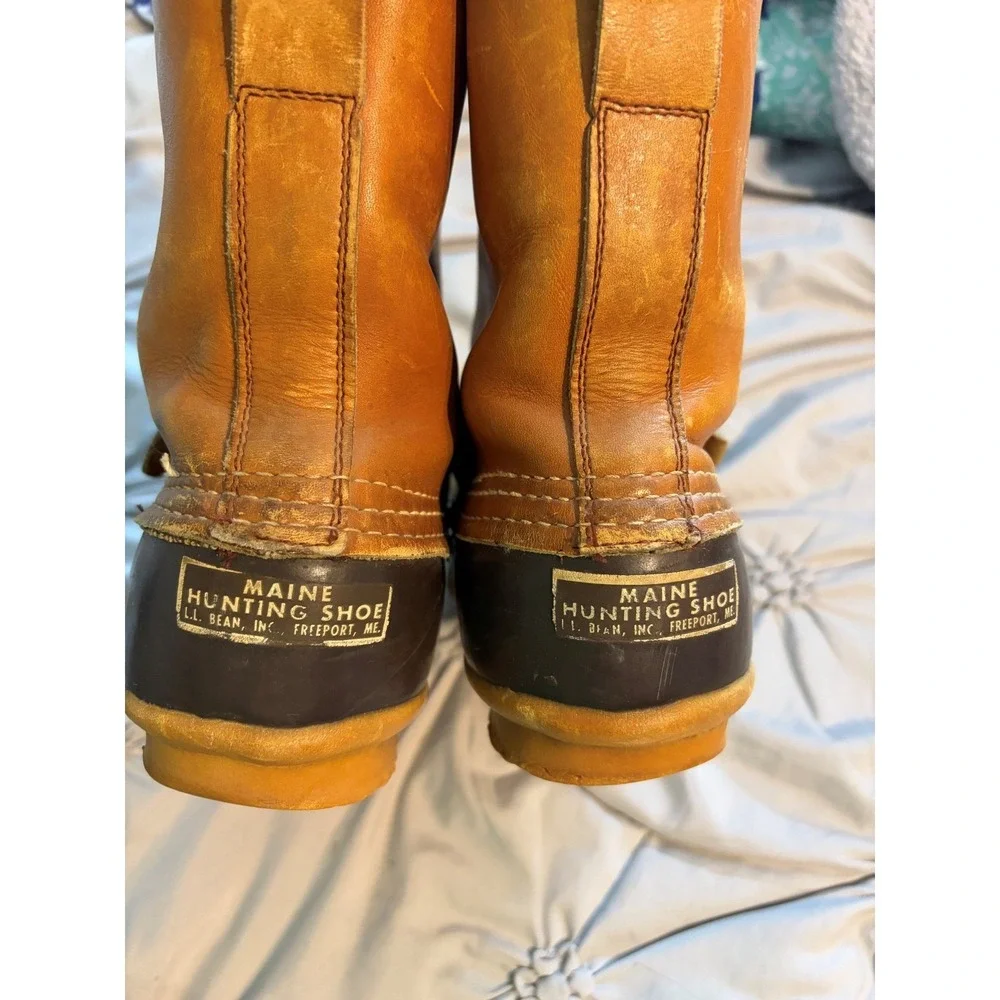 Vintage 1960's L.L. Bean Maine Hunting Duck Boots Size 11EE